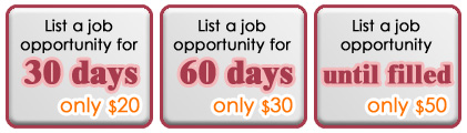 Post a job for 30 days, 60 days or until filled